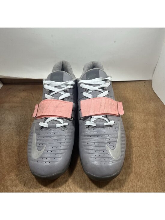 Nike Romaleos 3 XD Men’s 12.5 Weightlifting Atmosphere Grey Pink Tint AO7987-002 main image 9
